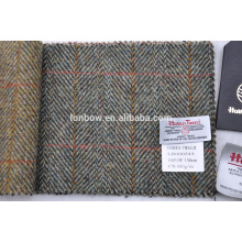 natural design pure wool tweed fabric from scotland